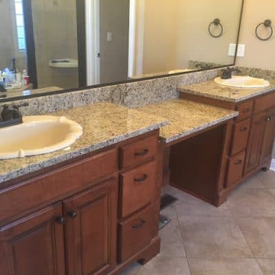 Countertop and Cabinet