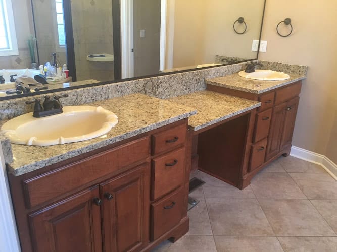 Countertop and Cabinet