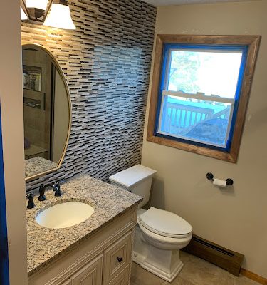 Oak & Pallet Tile