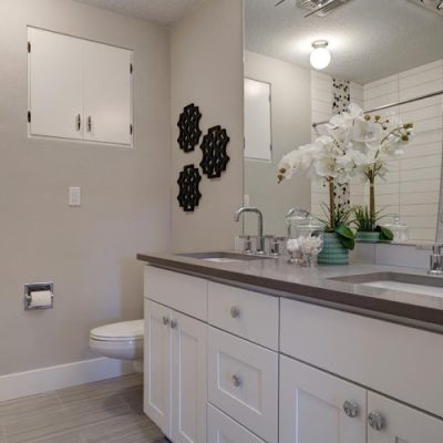 Silver Stone & Cabinets