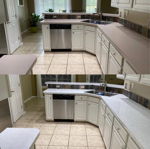 Bathtub And Kitchen Countertop Refinishing