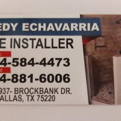 FREDY ECHAVARRIA. TILE INSTALLER