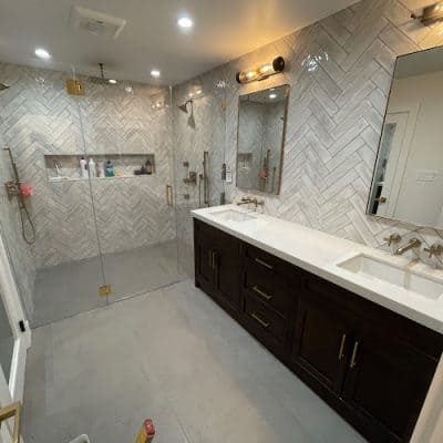 Golden Twins Marble