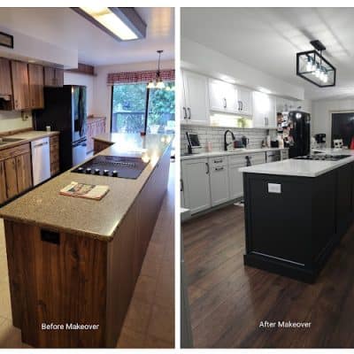 K&M Cabinet Makeover