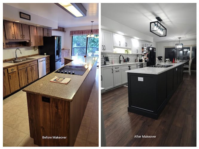 K&M Cabinet Makeover