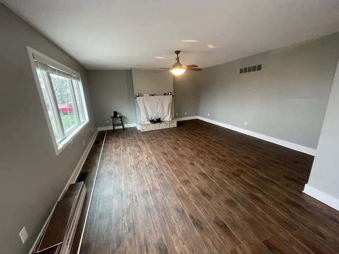 It is finished woodworking & remodeling