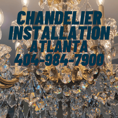 Chandelier Installation