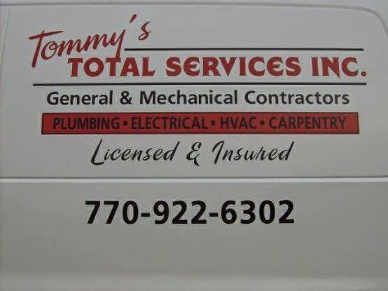 Tommy's Total Services, INC