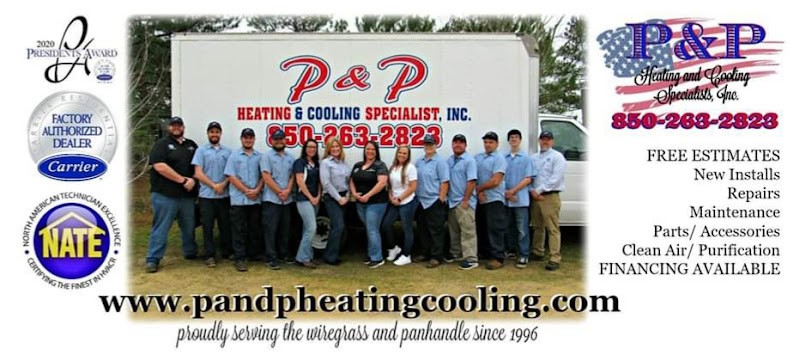 P & P Heating & Cooling Specialists, Inc.