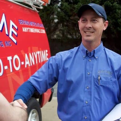 ANYTIME HEATING, COOLING AND PLUMBING