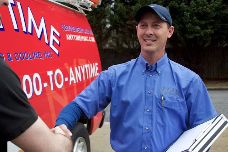 ANYTIME HEATING, COOLING AND PLUMBING