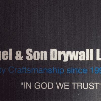Riegel and Son Drywall