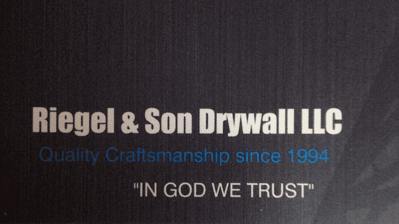 Riegel and Son Drywall