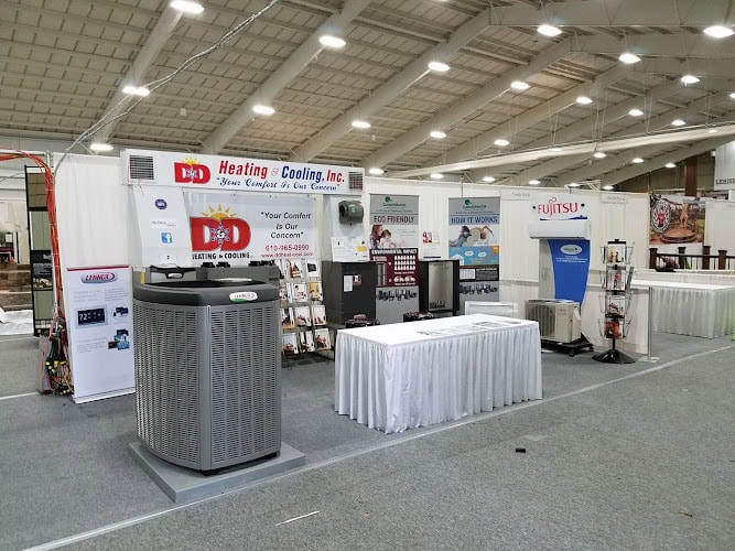 D & D Heating & Cooling Inc