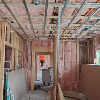 VSA sheetrock and taping