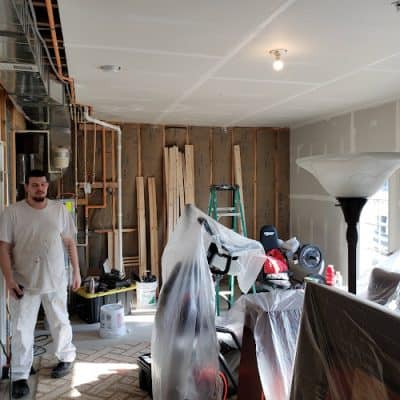 Oliver painting