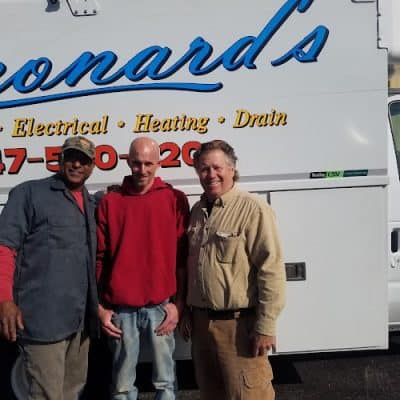 Leonard's Plumbing Electrical Heating and Cooling Repair