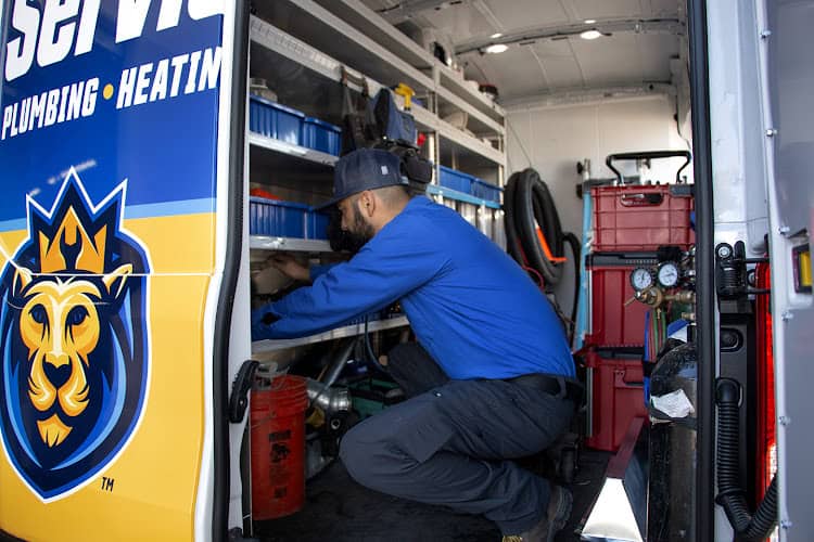Service Lion Plumbing Heating Air Electric