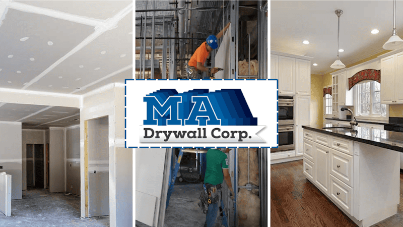 MA Drywall Corporation, Metal Framing & Finishing, Demolition & Commercial Paint, Acoustic Ceiling