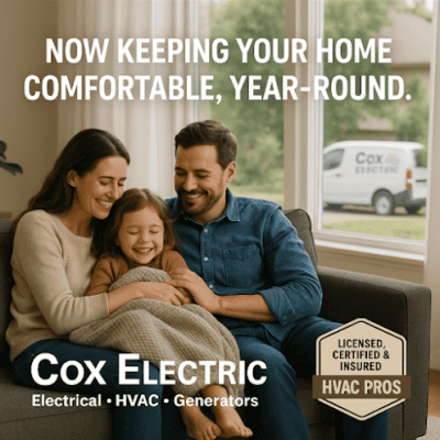 Cox Electric, Heating and Cooling