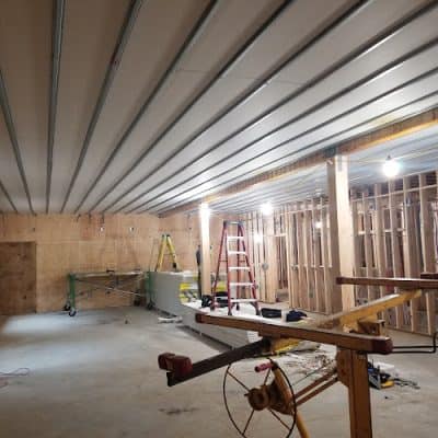 Finish right construction