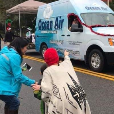 Ocean Air Cooling and Heating