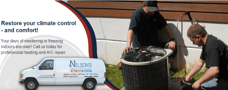 Nelson's Heating & Cooling Inc