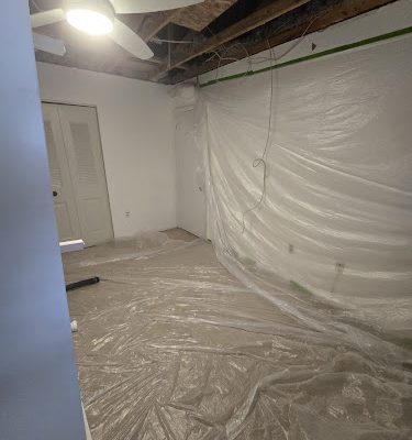Drywall repair and paint