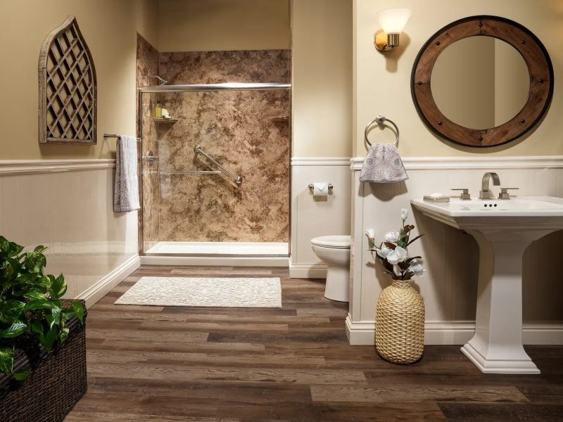 Coastal Bath Remodel
